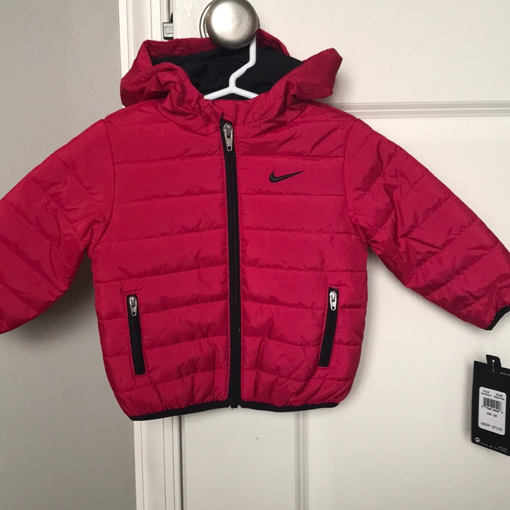 NWT Nike Rush Pink Puffer Jacket